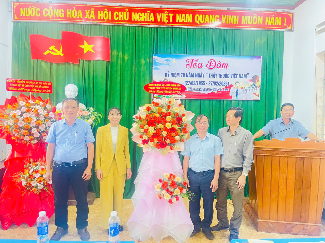 Xã Ea H’Leo tọa đàm kỷ niệm 70 năm ngày thầy thuốc Việt Nam